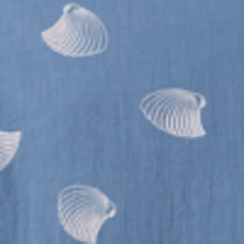 French Blue Seashells