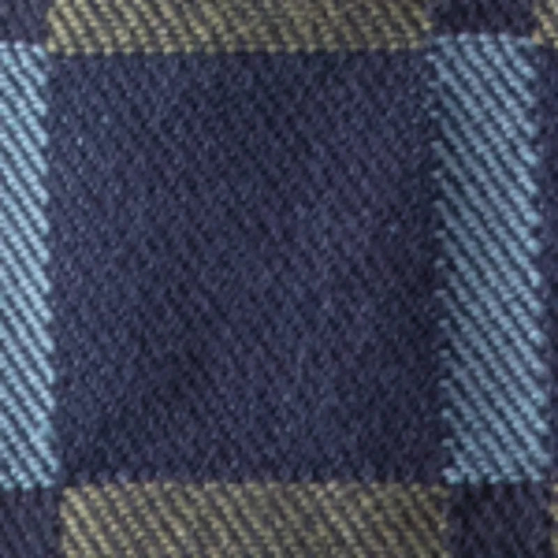 Indigo Sea Bridge Plaid