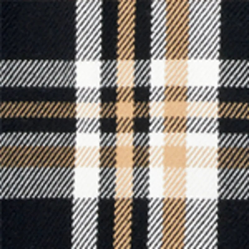 Pitch Black Cabin Plaid