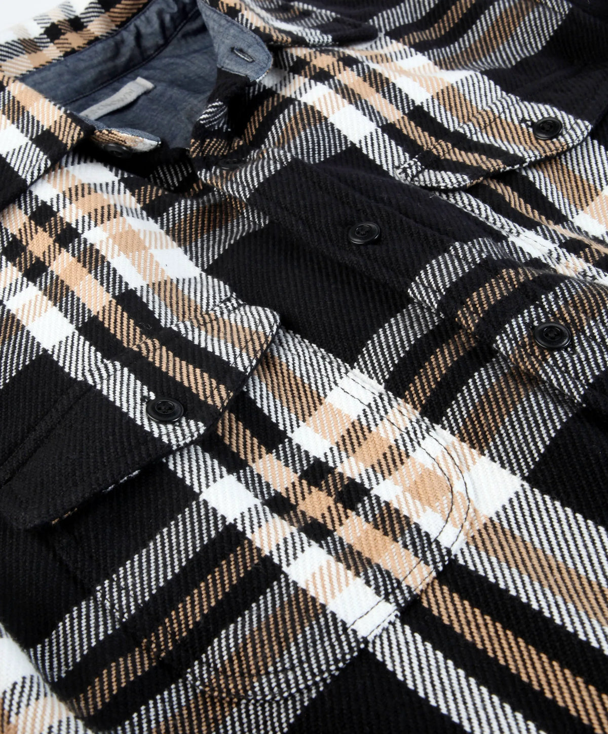 Pitch Black Cabin Plaid