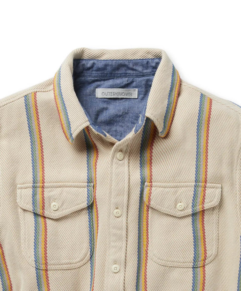 Wheat Rainbow Stripe