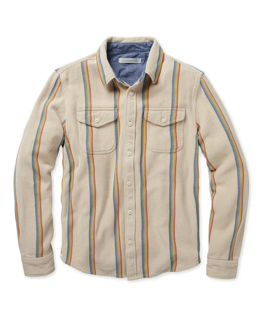 Wheat Rainbow Stripe