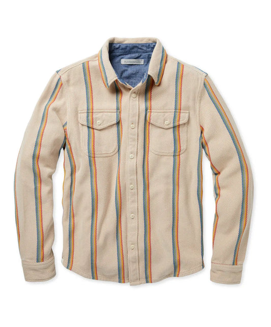 Wheat Rainbow Stripe