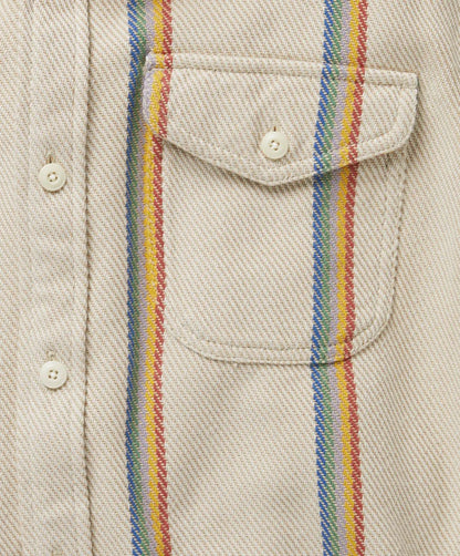 Wheat Rainbow Stripe
