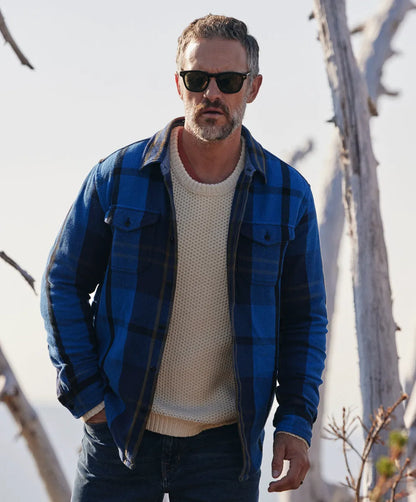 True Blue Country Plaid