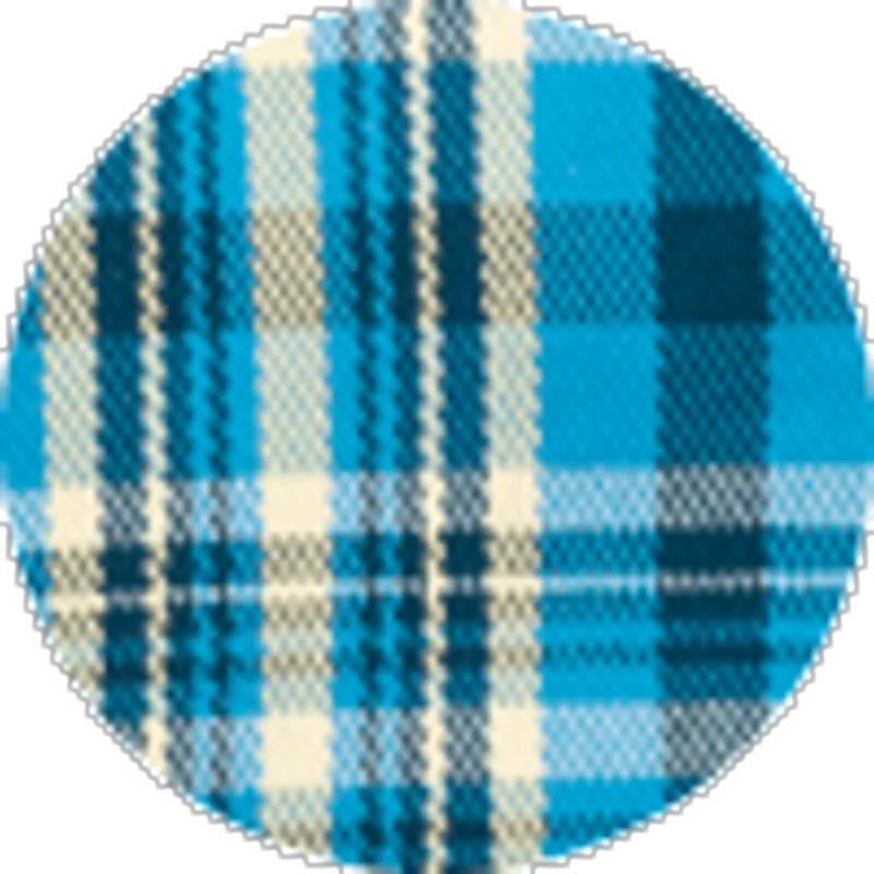 Blue Wave Ventana Plaid
