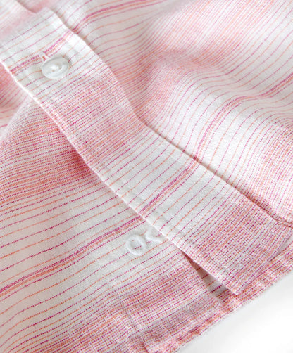 Grapefruit Weavers Stripe