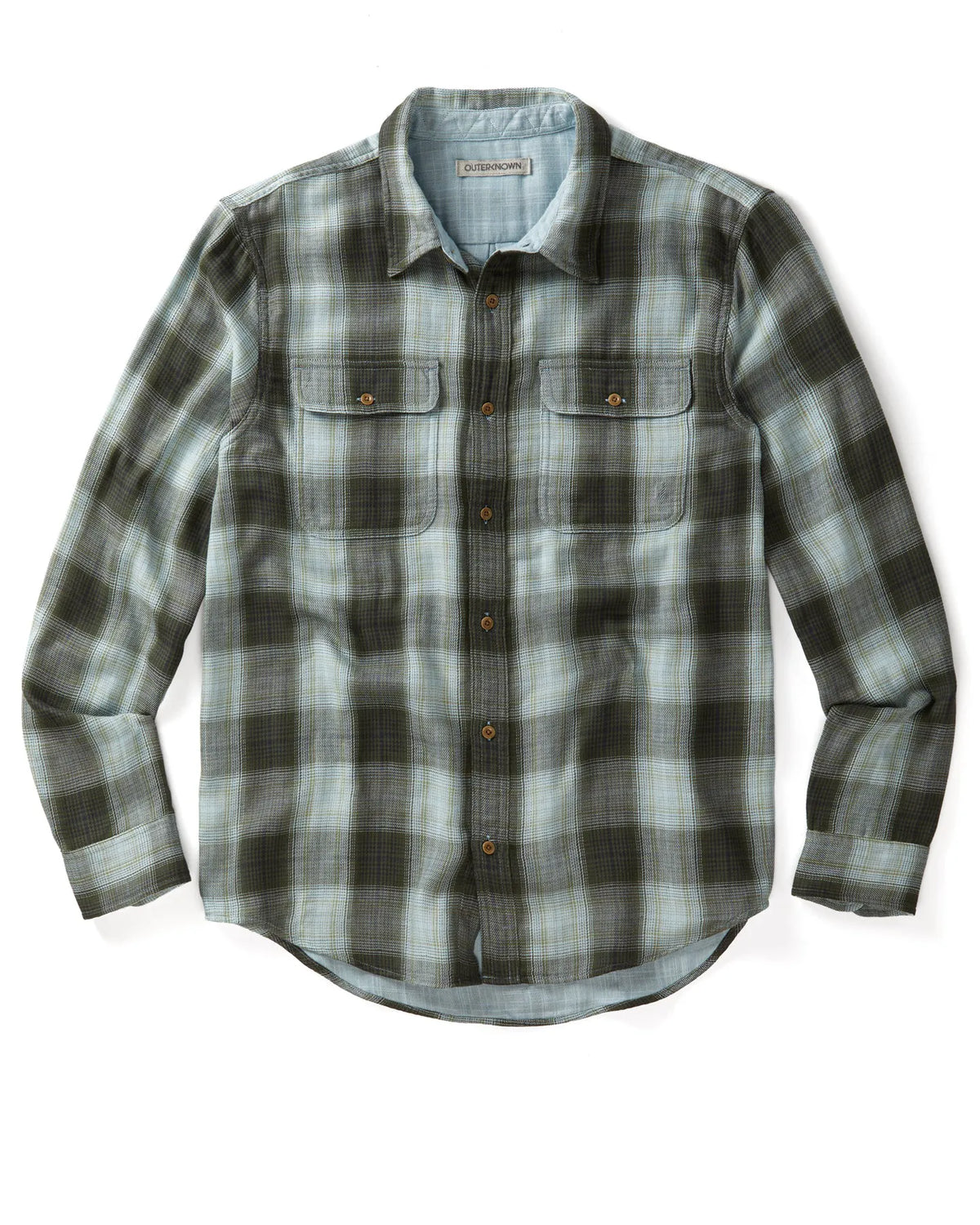 Off Duty Drab Ombre Plaid