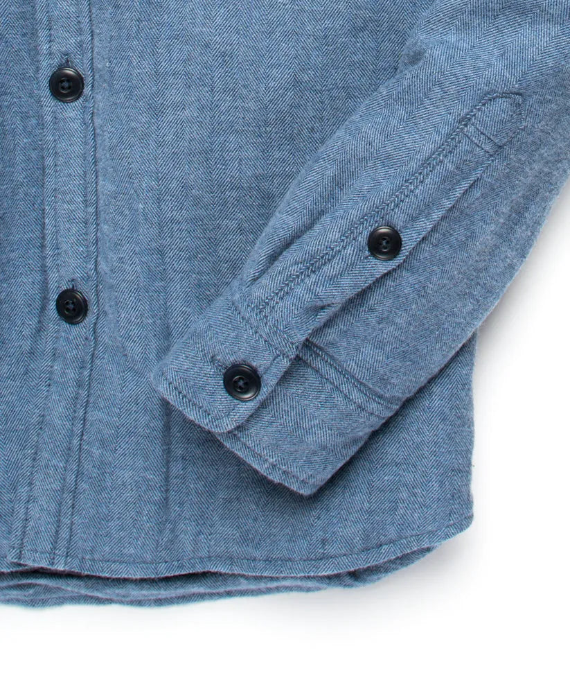 Insignia Blue Herringbone