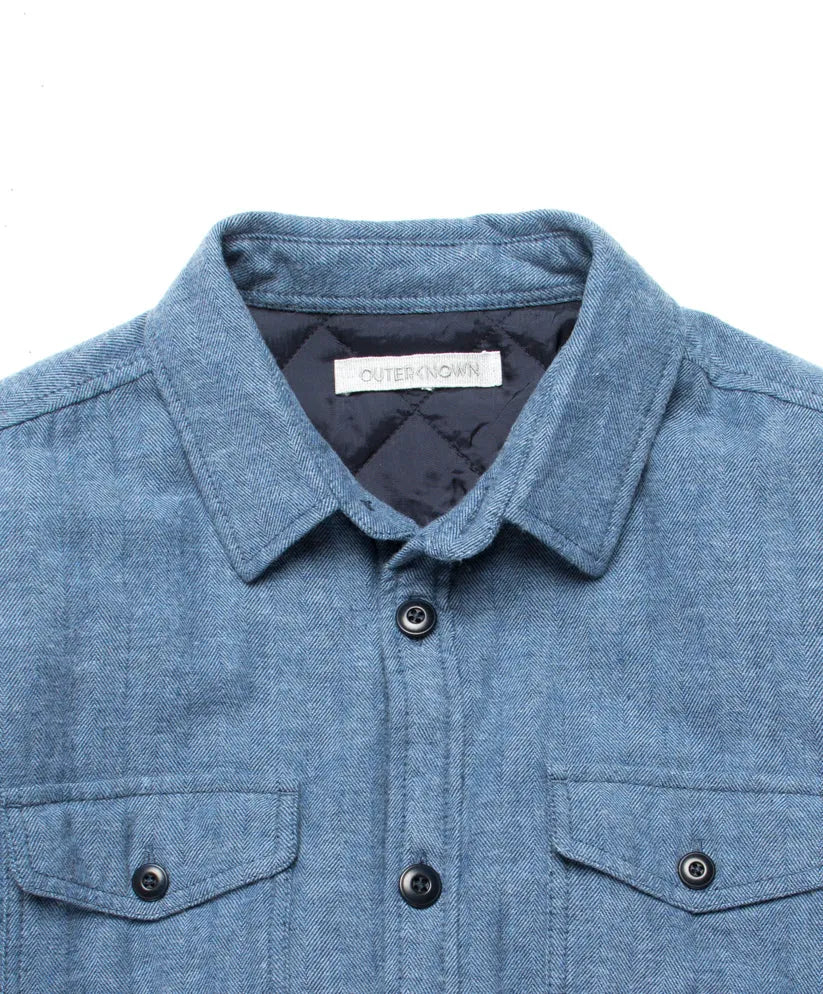 Insignia Blue Herringbone