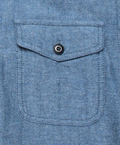 Insignia Blue Herringbone