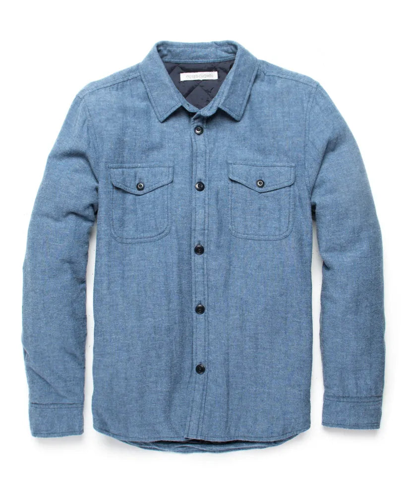 Insignia Blue Herringbone