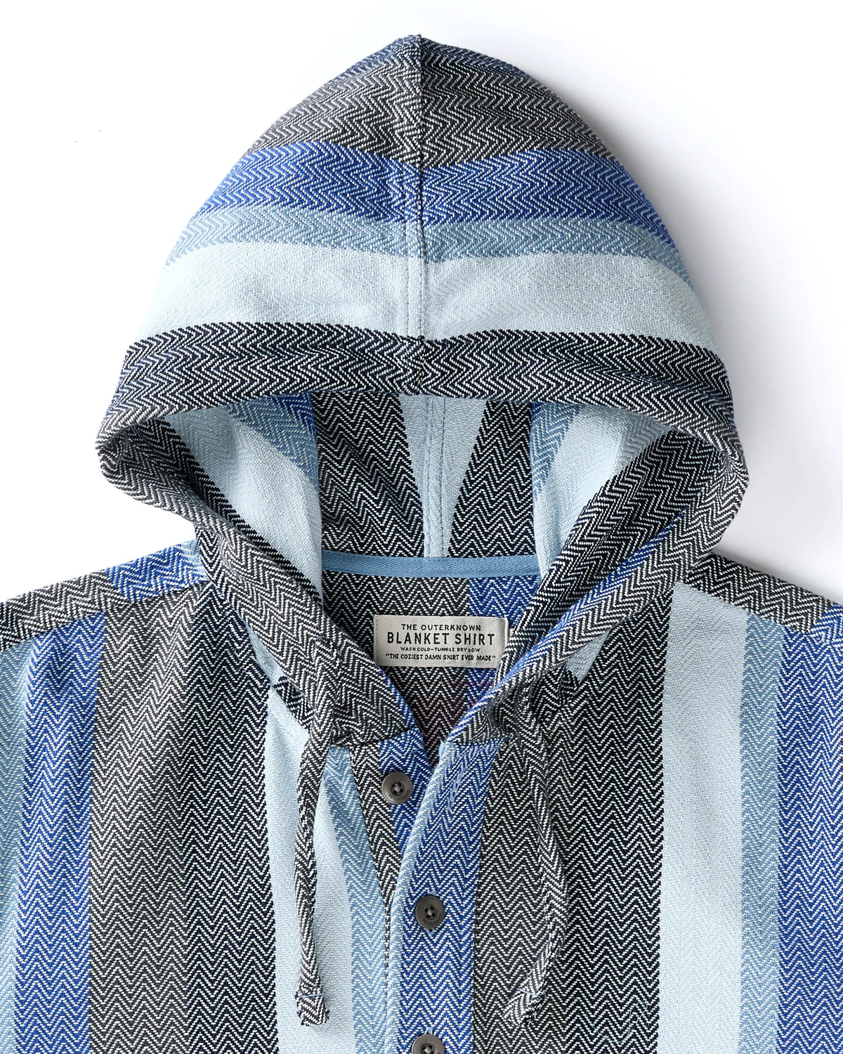 Faded Denim Baja Stripe
