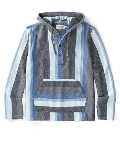 Faded Denim Baja Stripe