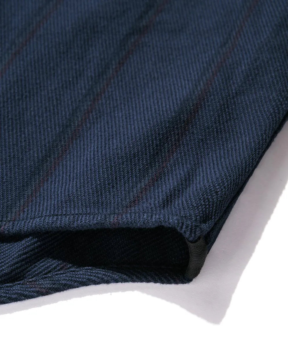 INDIGO SERAPE STRIPE