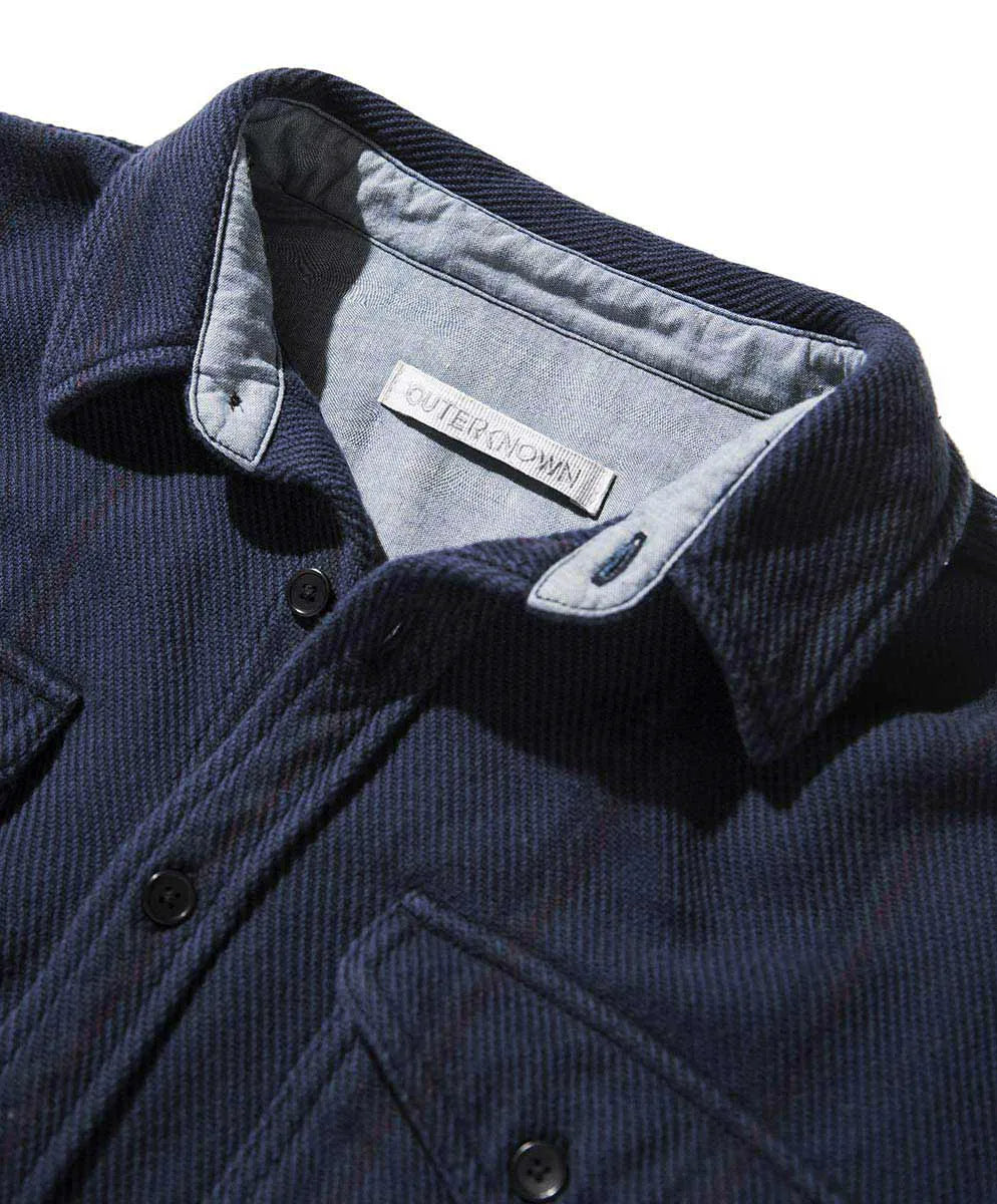 INDIGO SERAPE STRIPE