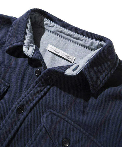 INDIGO SERAPE STRIPE