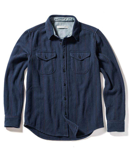 INDIGO SERAPE STRIPE