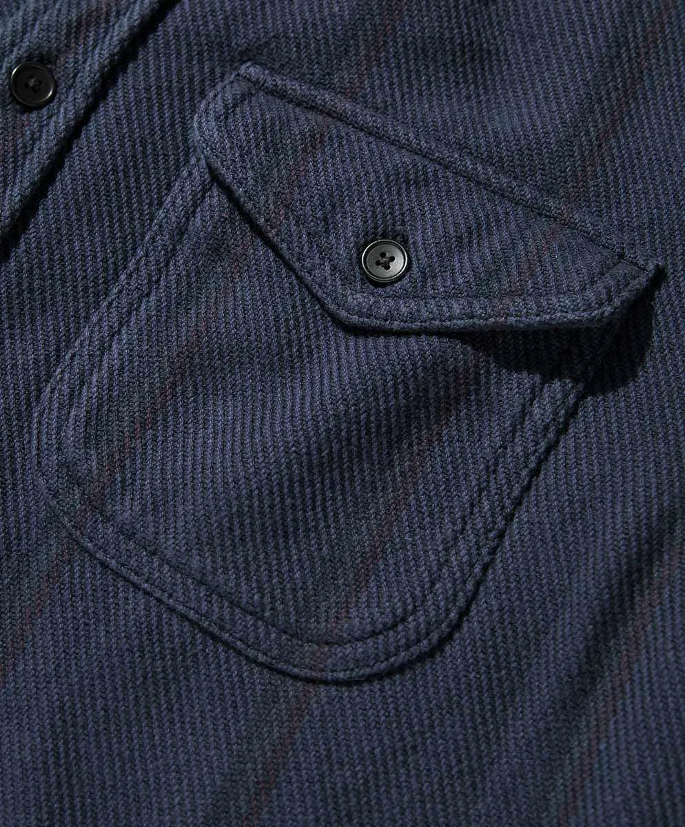 INDIGO SERAPE STRIPE