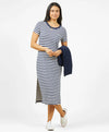 Dark Navy / Salt Stripe