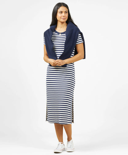 Dark Navy / Salt Stripe