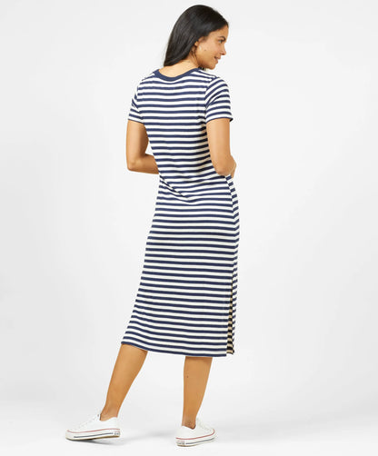 Dark Navy / Salt Stripe