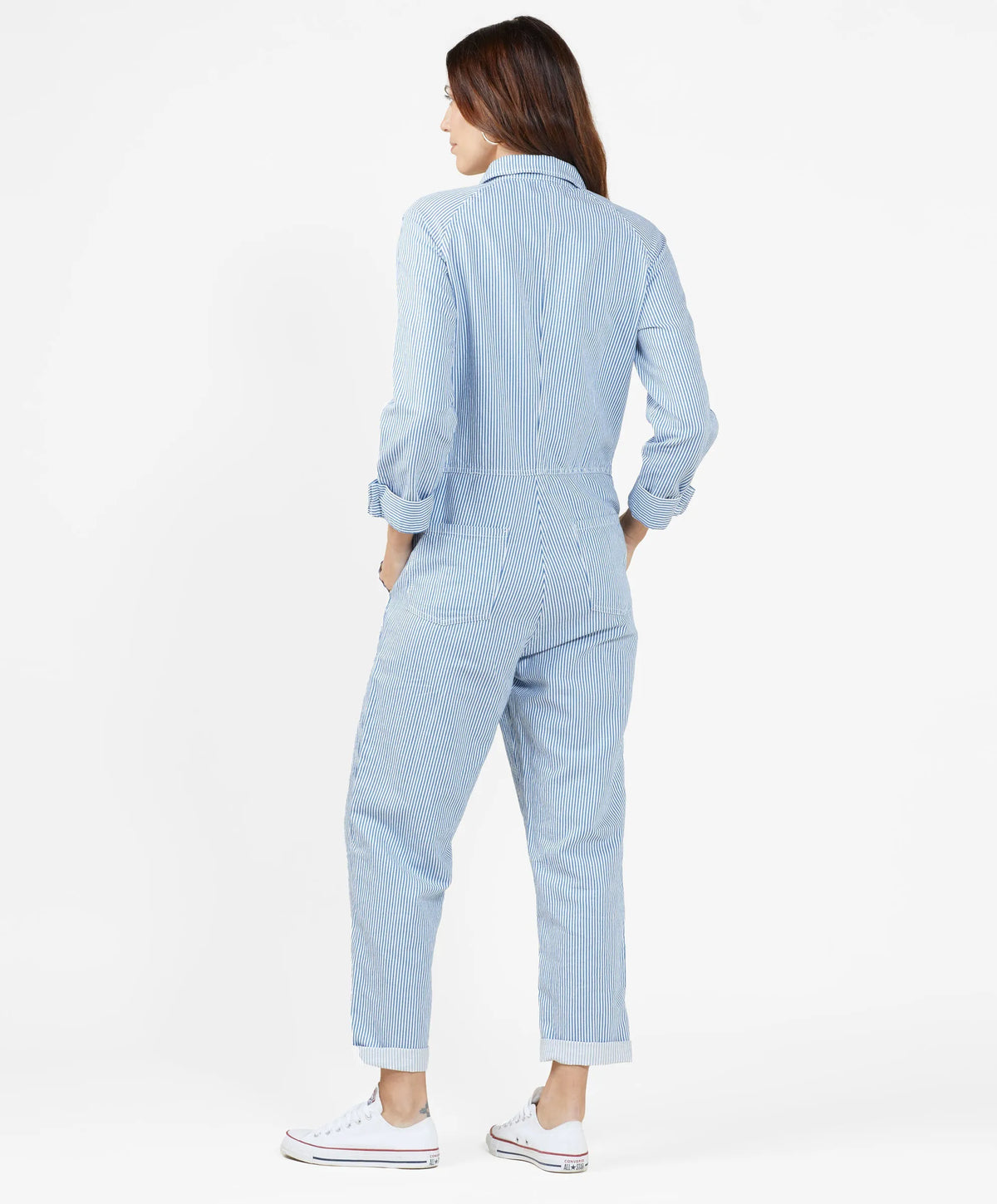Salt / True Blue Stripe