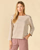 Purple Dusk Mariner Stripe