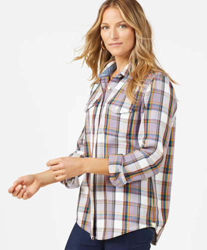 Mauve Rainbow Plaid
