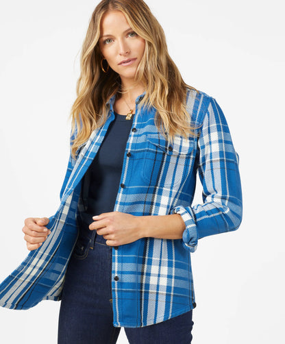 True Blue Benson Plaid