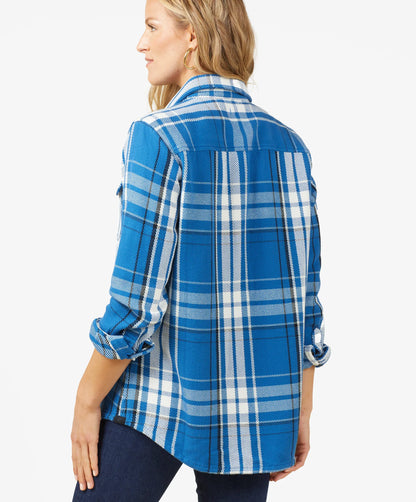 True Blue Benson Plaid