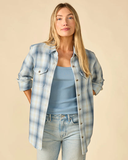 French Blue Sands Plaid
