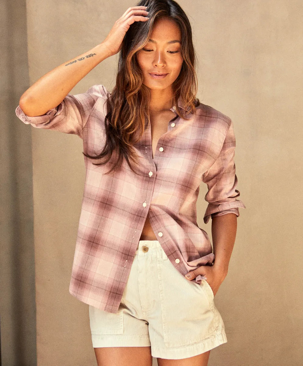 Momento Pink Ombre Plaid