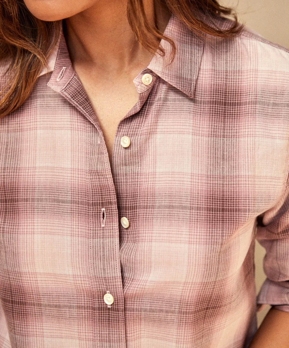 Momento Pink Ombre Plaid