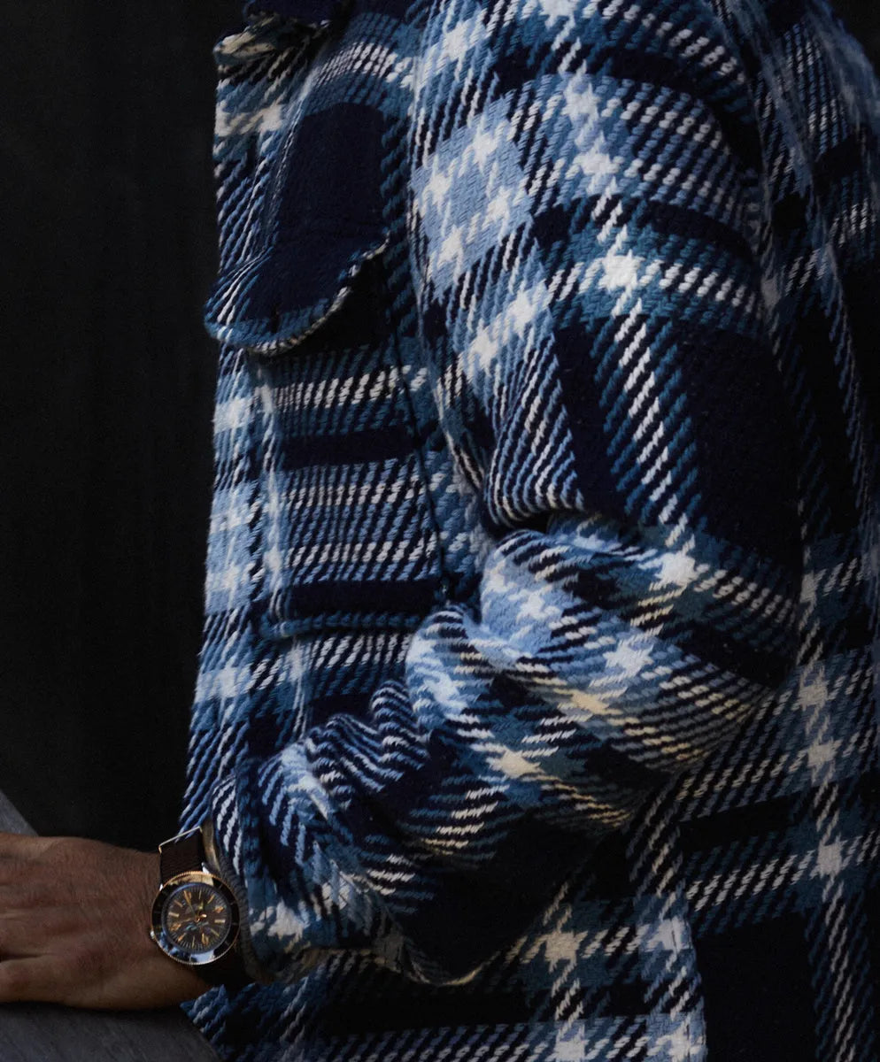 Cornflower Carrick Plaid