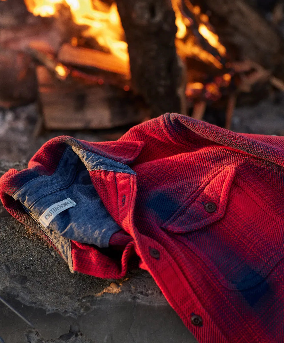 Safety Red Overlook Plaid