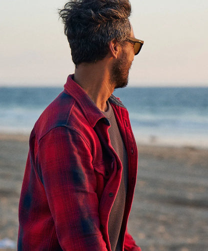 Safety Red Overlook Plaid