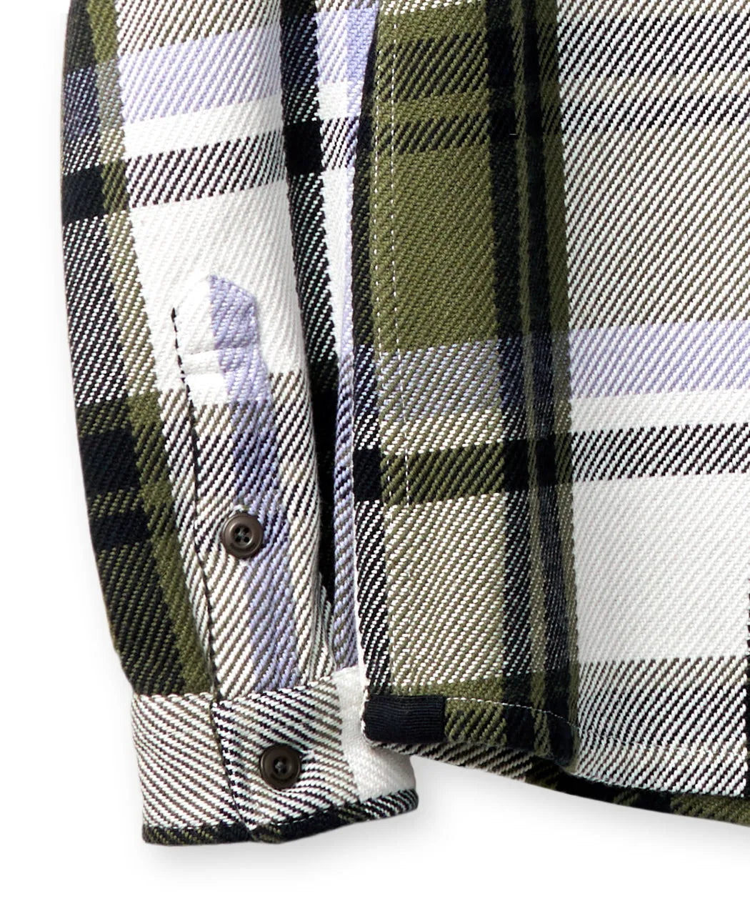 Faded Olive Essex Plaid