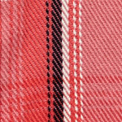 Bright Coral Andover Plaid