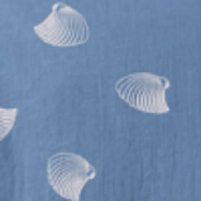 French Blue Seashells