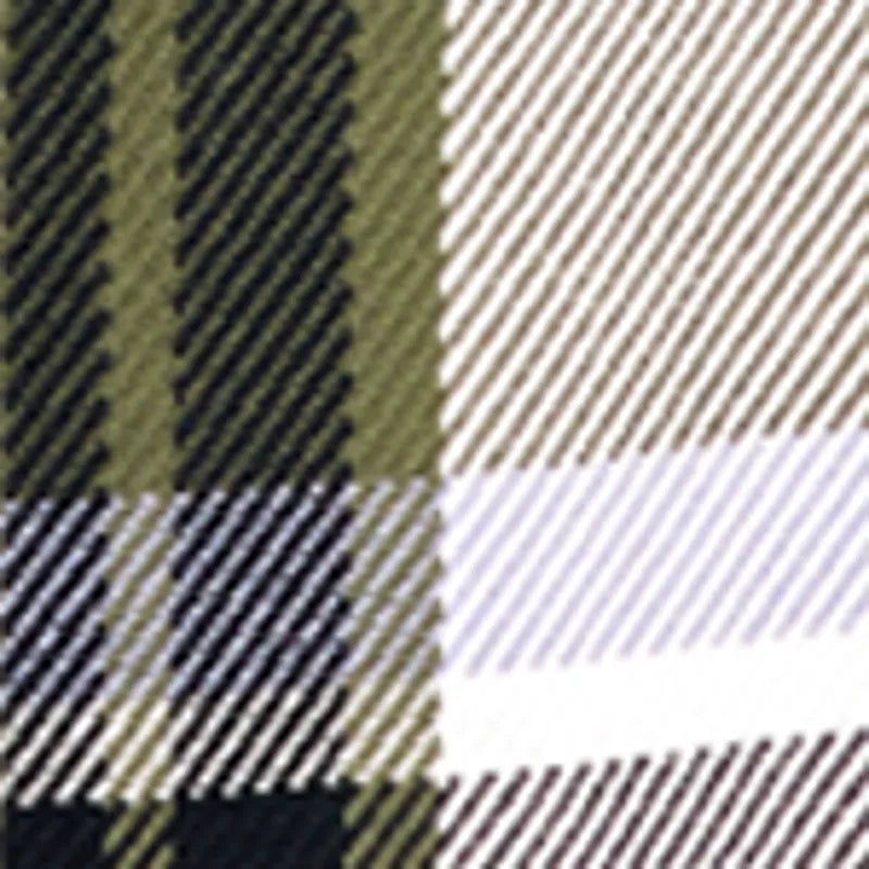 Faded Olive Essex Plaid