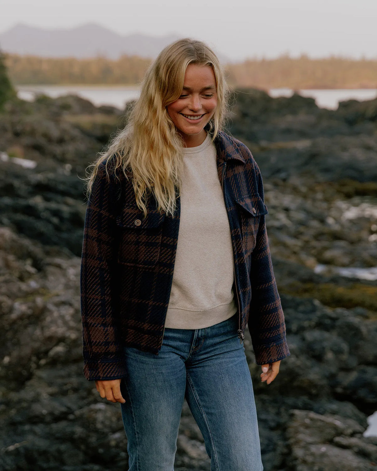 Indigo Griffith Plaid