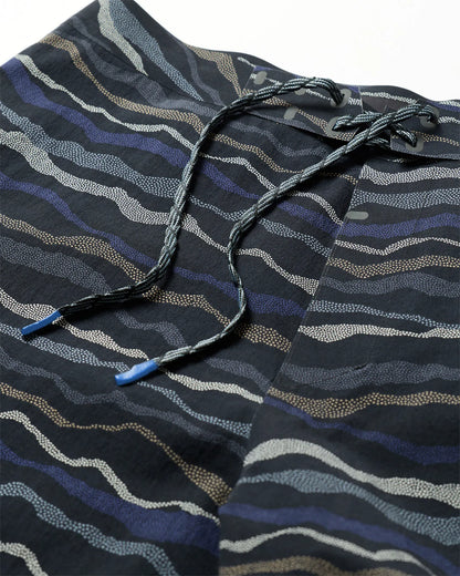 Pitch Black Topographic