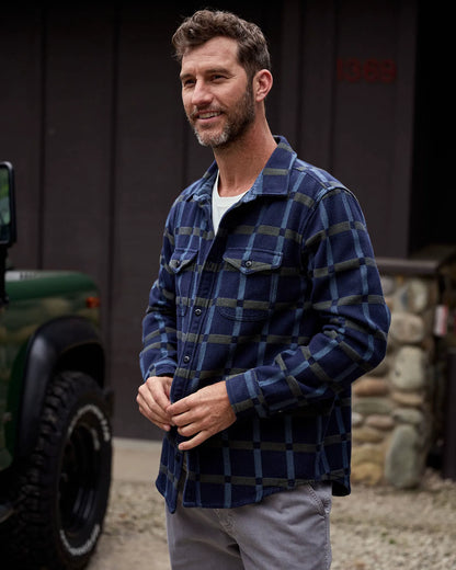 Indigo Sea Bridge Plaid