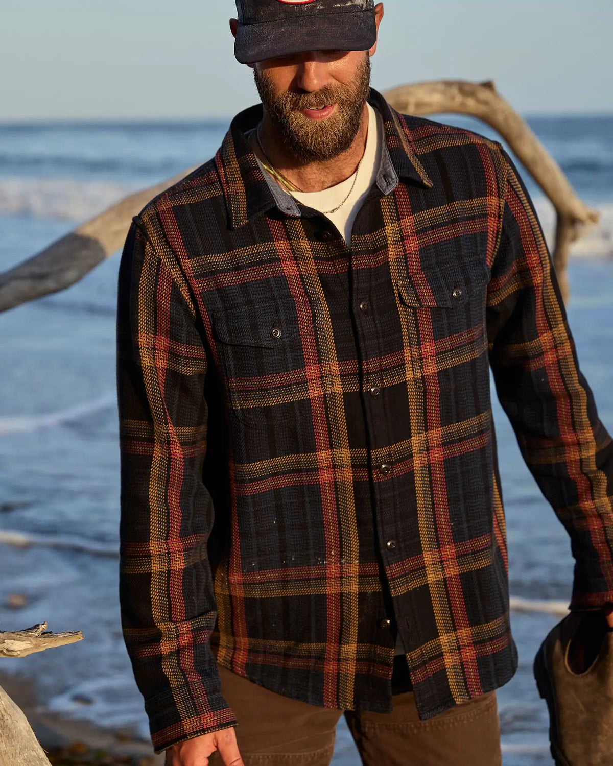 Pitch Black Wander Plaid