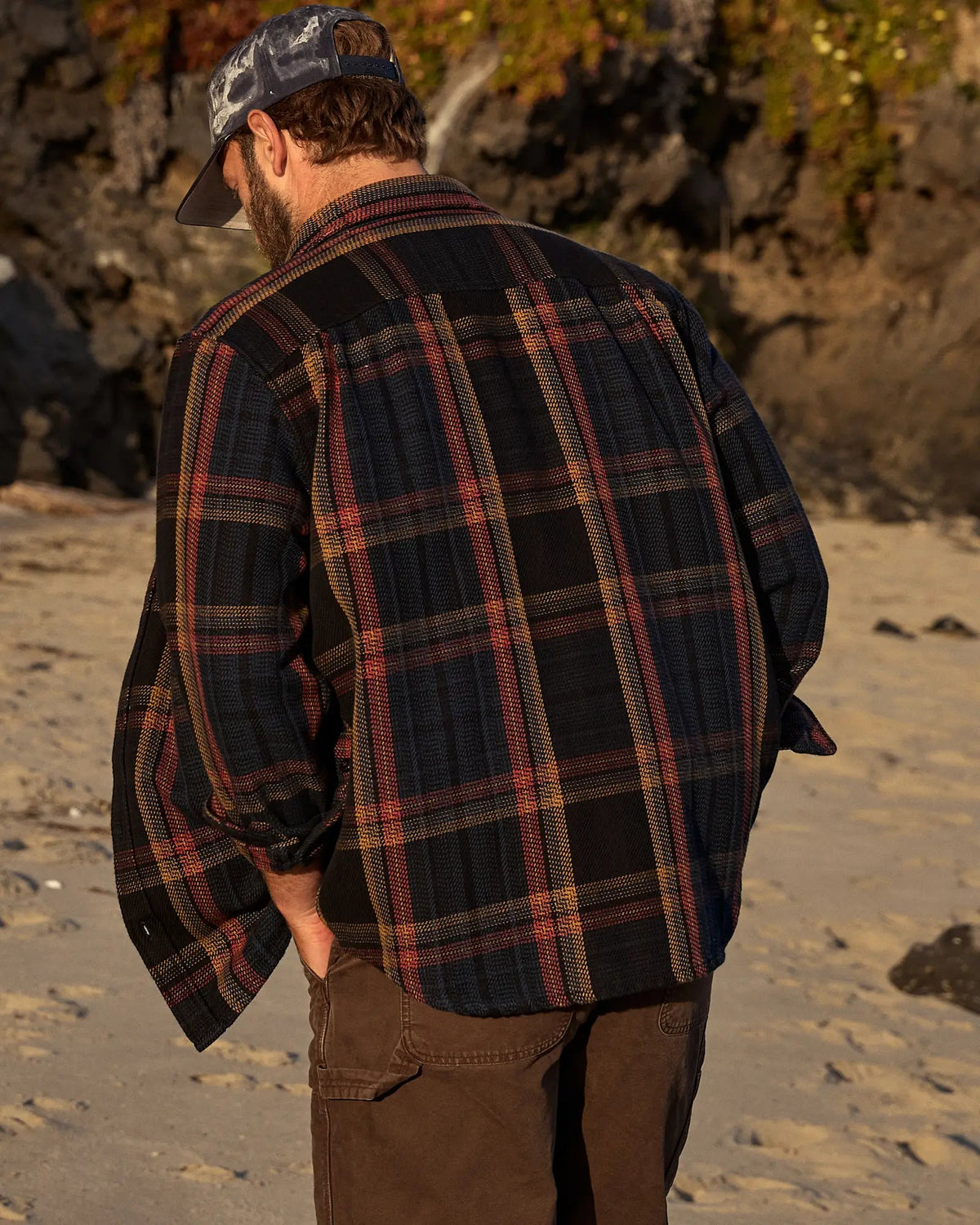 Pitch Black Wander Plaid