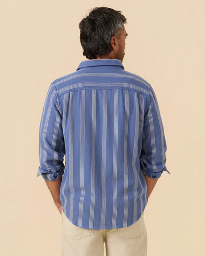 Solimar Blue Skyline Stripe