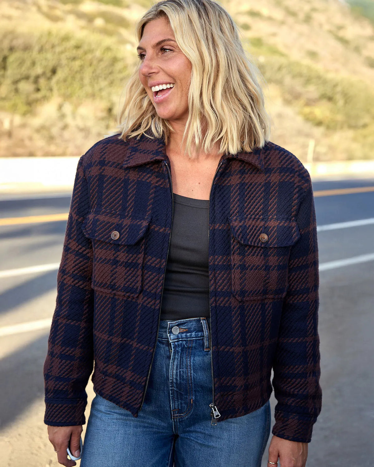 Indigo Griffith Plaid