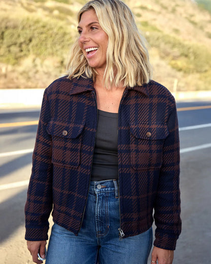 Indigo Griffith Plaid