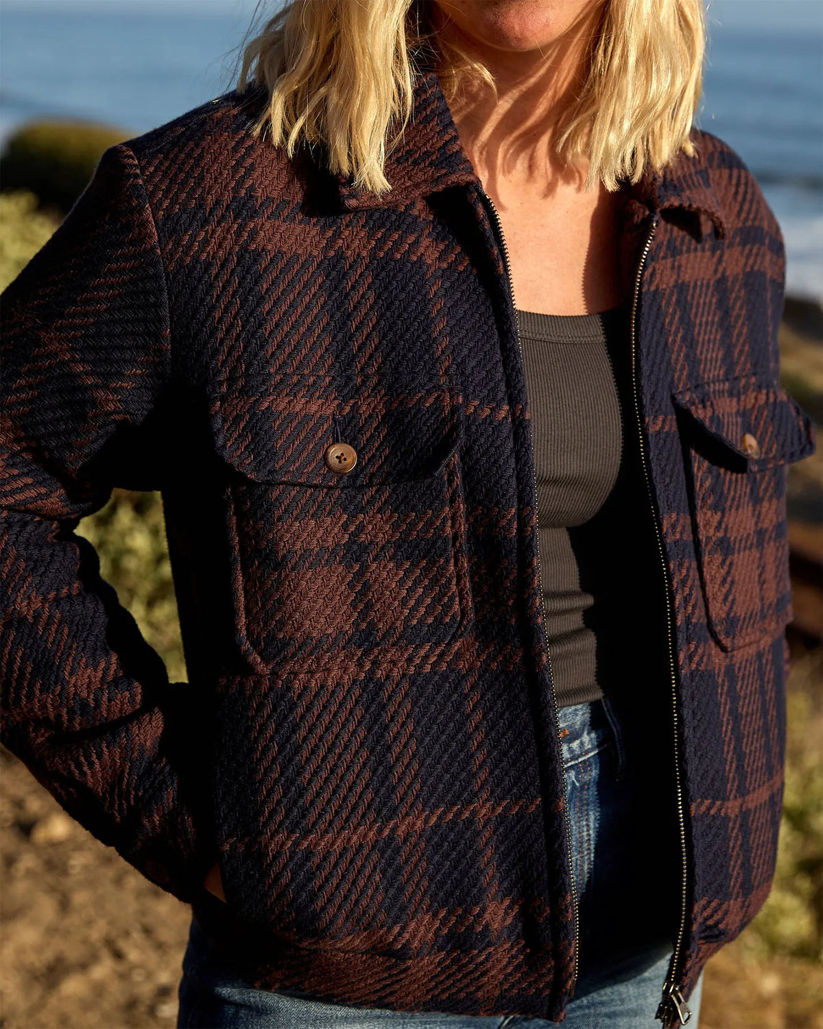 Indigo Griffith Plaid